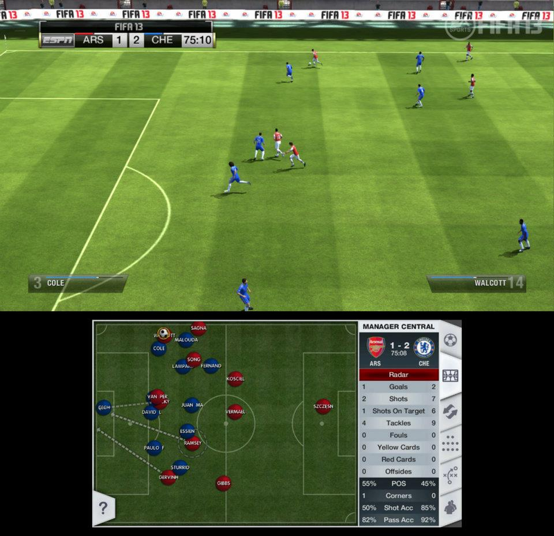 Illustration for article titled Leaked Screens Show How FIFA 13 Works with the Wii U Controller